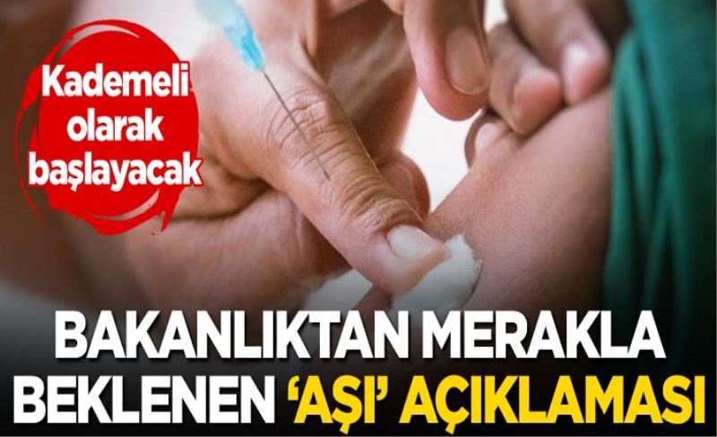 Sağlık Bakanlığı'ndan grip aşısı açıklaması