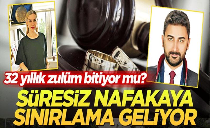 Süresiz nafakaya sınırlama geliyor