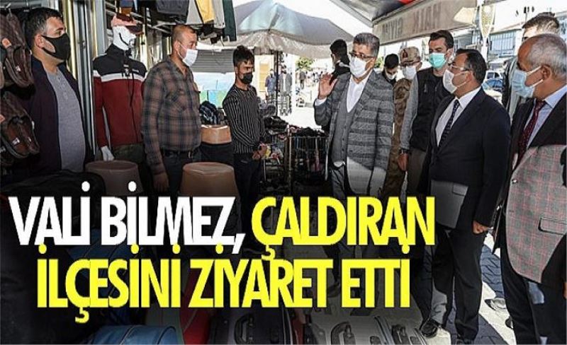 Vali Bilmez, Çaldıran İlçesini ziyaret etti