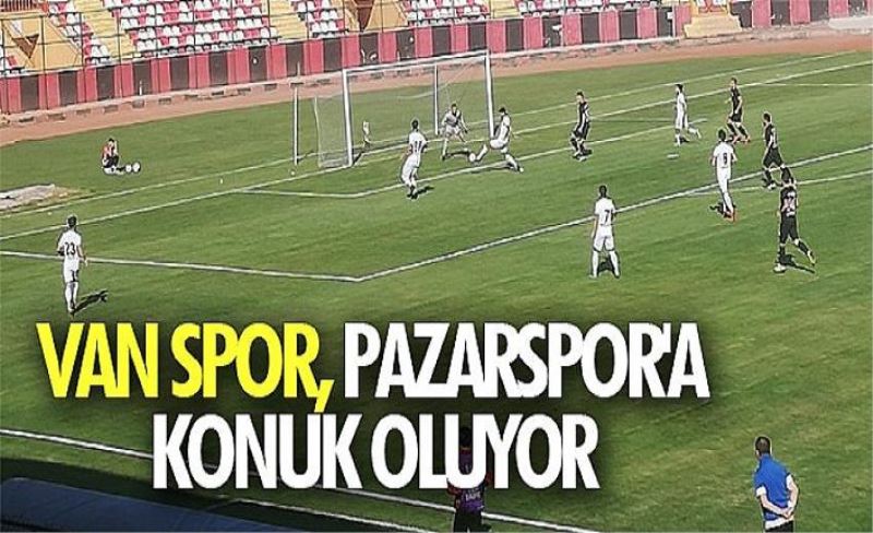 Van Spor, Pazarspor'a konuk oluyor