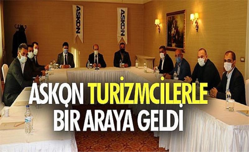 ASKON turizmcilerle bir araya geldi