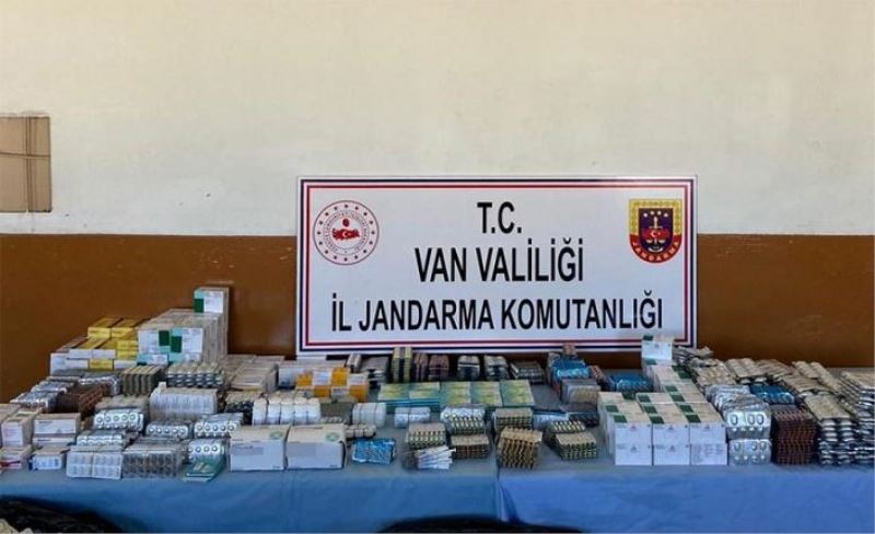 Başkale'de kaçak ilaç ele geçirildi