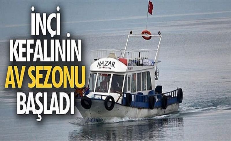 İnci kefalinin av sezonu başladı