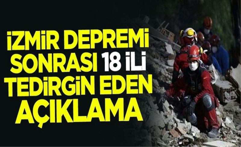 İzmir depremi sonrası Prof. Dr. Okan Tüysüz'den 18 kenti tedirgin eden açıklama