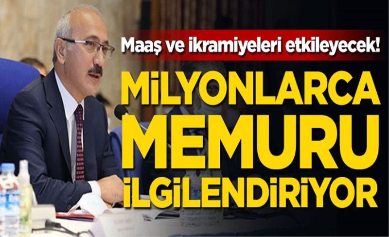 Maaş ve ikramiyeleri etkileyecek! Milyonlarca memuru ilgilendiriyor