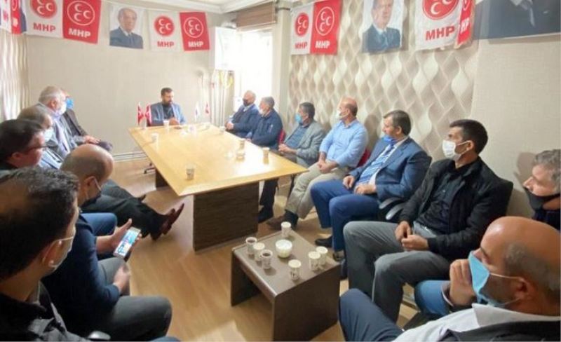 MHP Tuşba İlçe Yönetimi ilk toplantısını yaptı