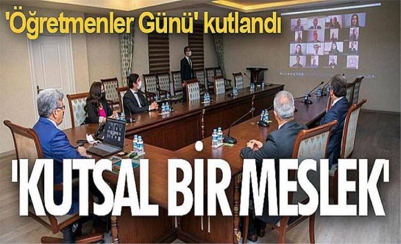 'Öğretmenler Günü' kutlandı