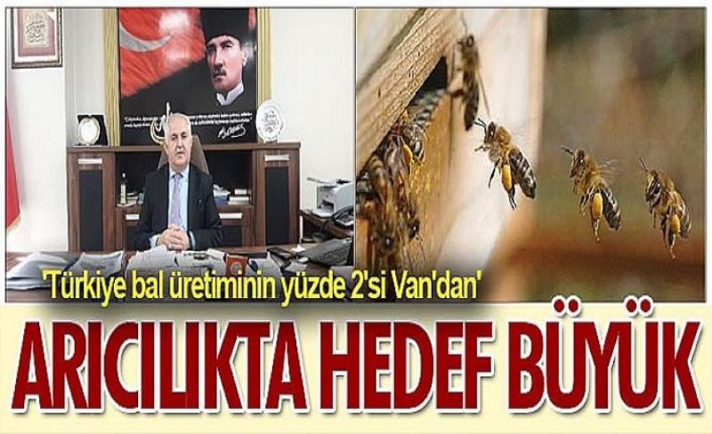 'Türkiye bal üretiminin yüzde 2'si Van'dan'