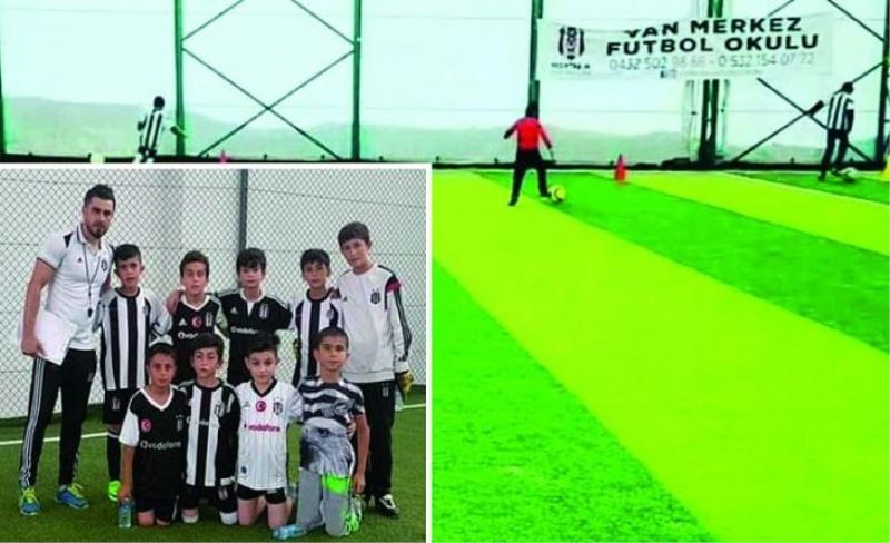 Van Beşiktaş Futbol Okulu’nda durmak yok