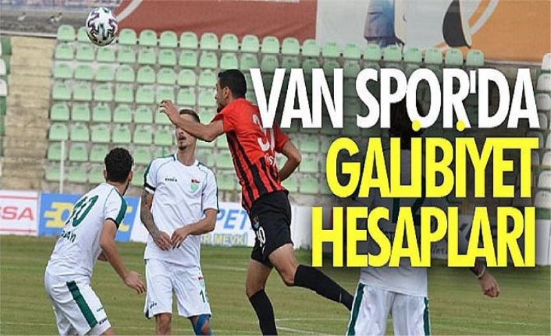 Van Spor'da galibiyet hesapları