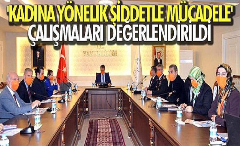 Van’da, kadına yönelik şiddetle mücadele toplantısı…