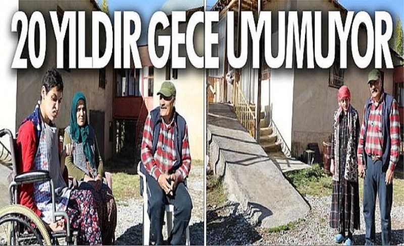 20 yıldır gece uyumuyor