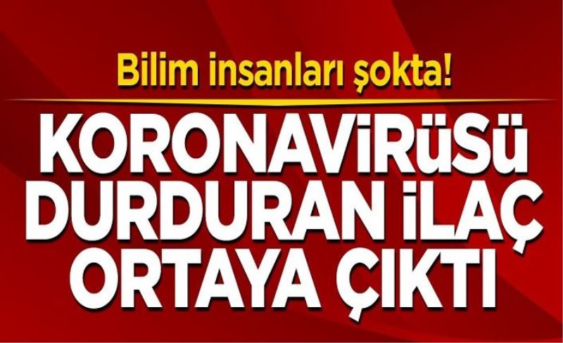 Bilim insanlarını şokta! Koronavirüsü durduran hap ortaya çıktı