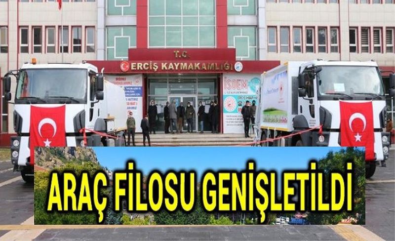 Erciş Belediyesi araç filosunu genişletti