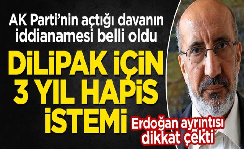 Hakkında 3 yıl hapis cezası istenen Dilipak'tan basın açıklaması! 'Erdoğan' ayrıntısı dikkat çekti