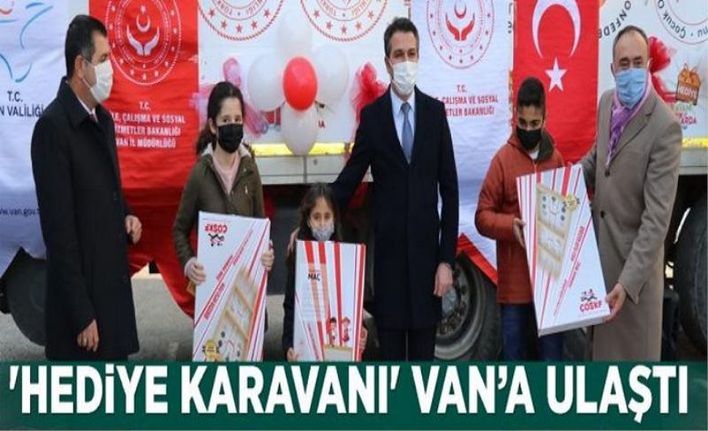 'Hediye Karavanı' Van’a ulaştı