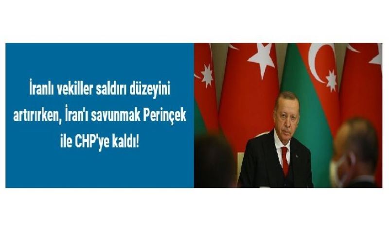 İranlı vekiller saldırı düzeyini artırırken, İran'ı savunmak Perinçek ile CHP'ye kaldı!