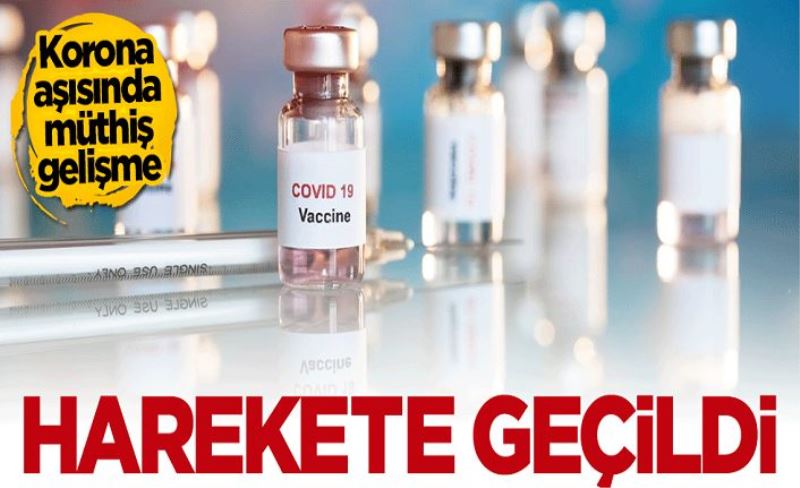 Korona aşısıyla ilgili müthiş açıklama... Türkiye'de ortak üretilmesi için harekete geçildi