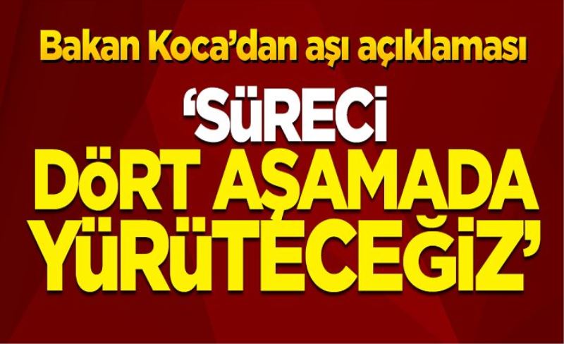 Koronavirüs Bilim Kurulu'nun ardından önemli aşı açıklaması