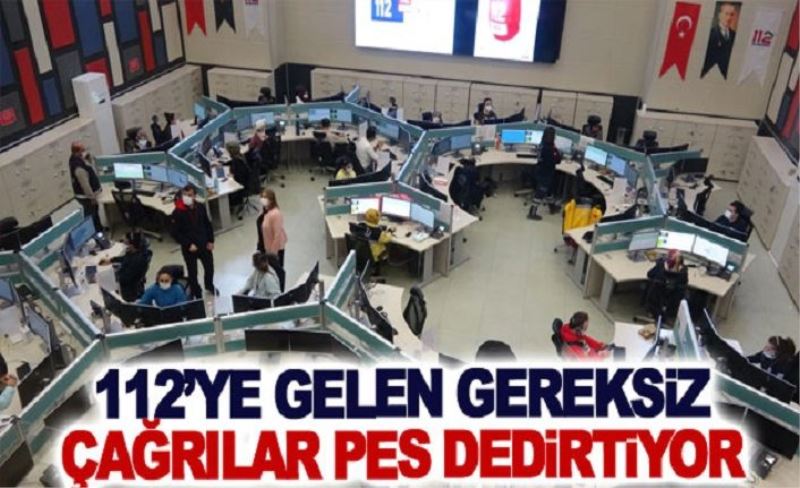 Van Valiliğine bağlı 112’ye gelen gereksiz çağrılar pes dedirtiyor