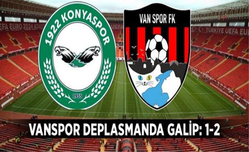 Vanspor deplasmanda galip: 1-2