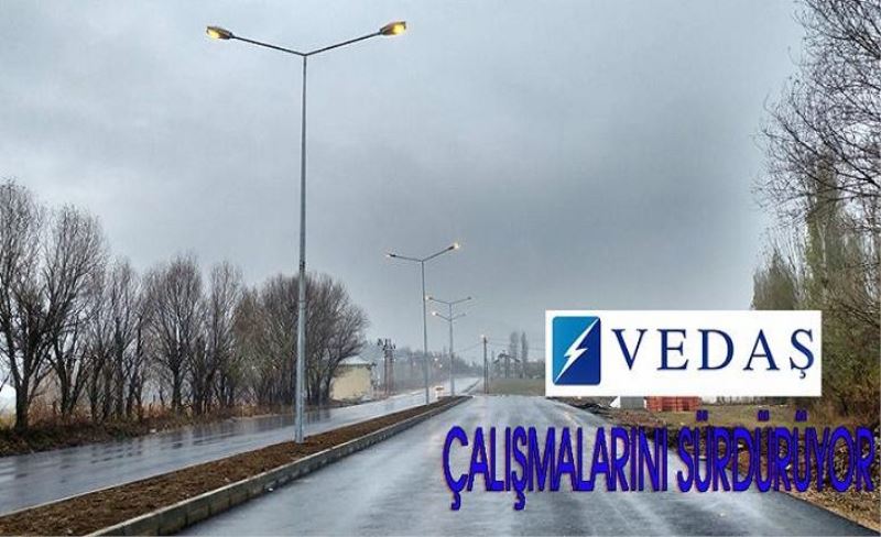 VEDAŞ, Muş’ta da elektrik hatlarını yer altına alıyor