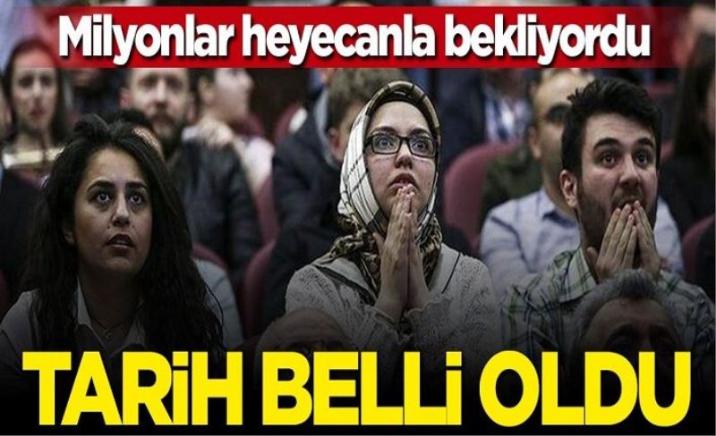 2021'nin ilk atamasında tarih belli oldu