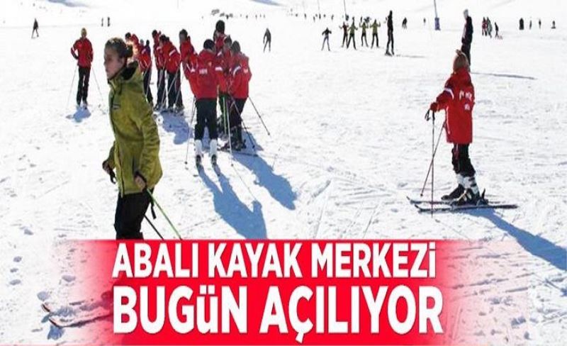 Abalı Kayak Merkezi bugün açılıyor