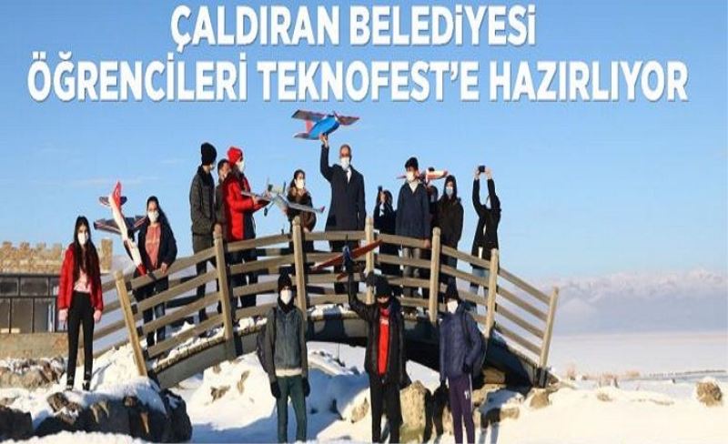 Çaldıran Belediyesi öğrencileri TEKNOFEST’e hazırlıyor