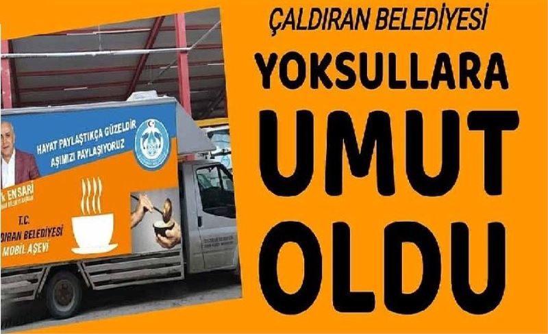 Çaldıran Belediyesi yoksullara umut oldu