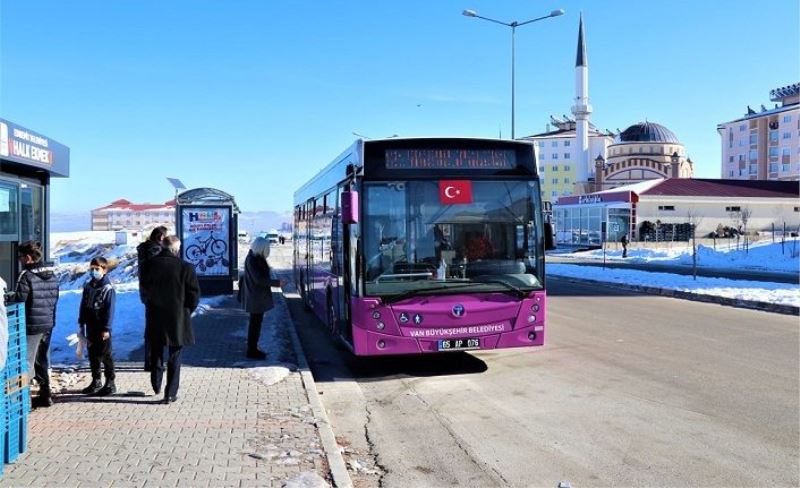Edremit’te, yeni otobüsler halkın hizmetinde…
