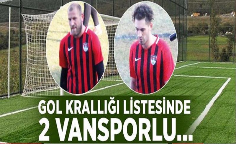 Gol krallığı listesinde 2 Vansporlu…