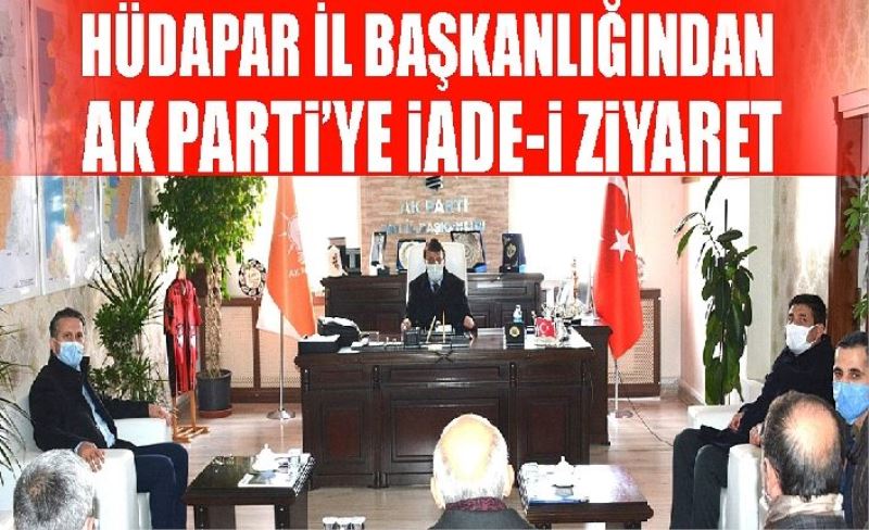 Neler konuşuldu? Hüdapar heyetinden, Ak Parti'ye ziyaret...