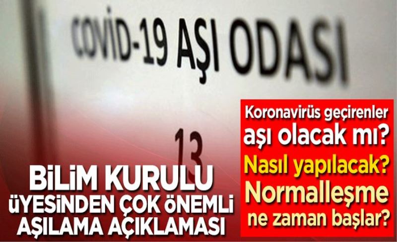 Prof. Dr. Mustafa Hasöksüz son dakika açıkladı! Aşının koruyuculuğu ne kadar sürecek?