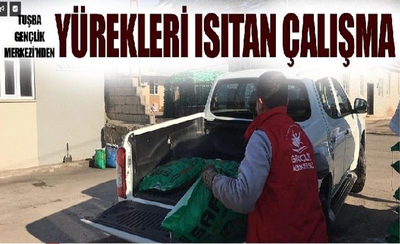 Tuşba Gençlik Merkezi’nden yürekleri ısıtan çalışma