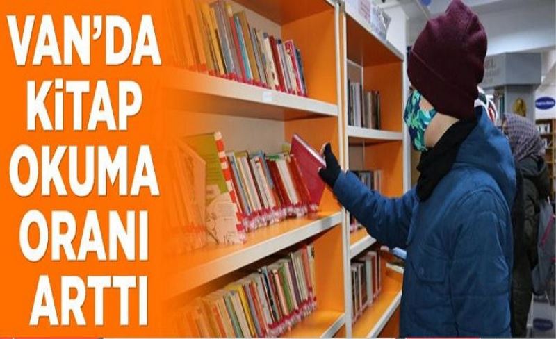 Van’da kitap okuma oranı arttı