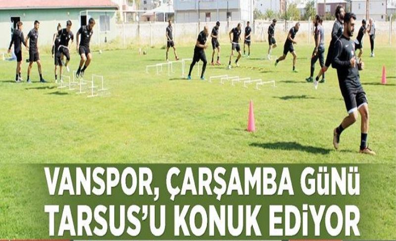 Vanspor, Çarşamba günü Tarsus’u konuk ediyor