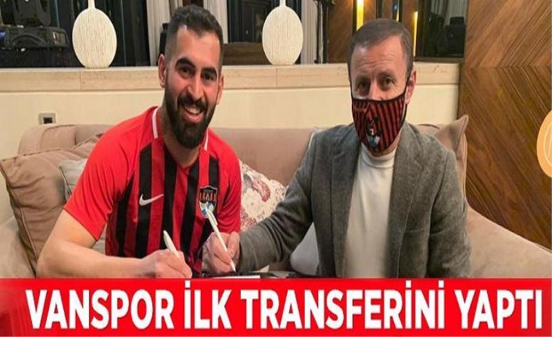 Vanspor ilk transferini yaptı