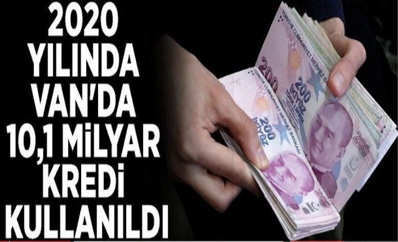 2020 yılında Van'da 10,1 milyar kredi kullanıldı