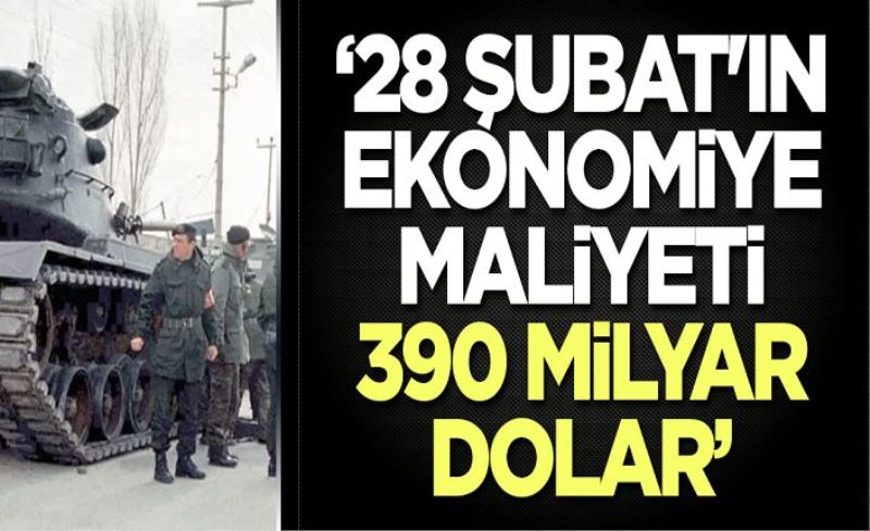 _28 Şubat'ın ekonomiye maliyeti 390 milyar dolar