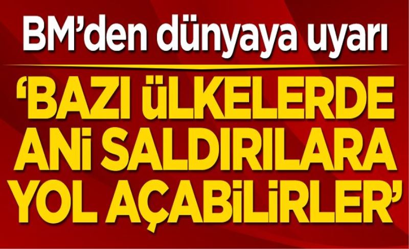 Birleşmiş Milletler (BM)’den DAEŞ uyarısı