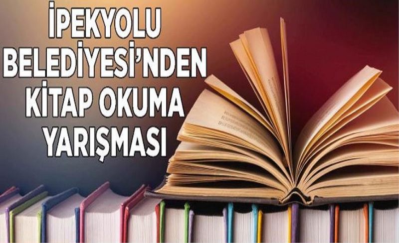 İpekyolu Belediyesi’nden kitap okuma yarışması