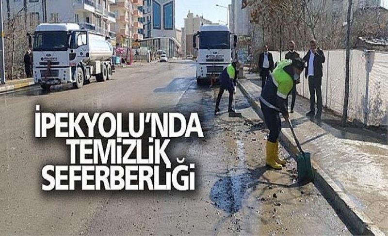 İpekyolu’nda temizlik seferberliği