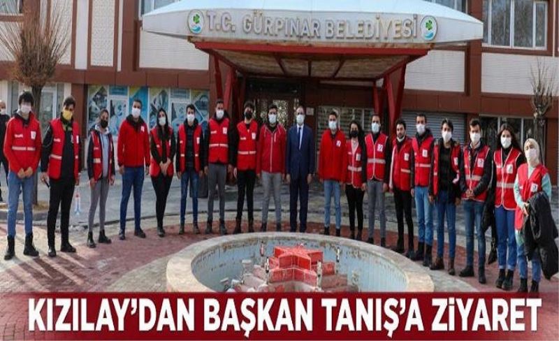 Kızılay’dan Başkan Tanış’a ziyaret