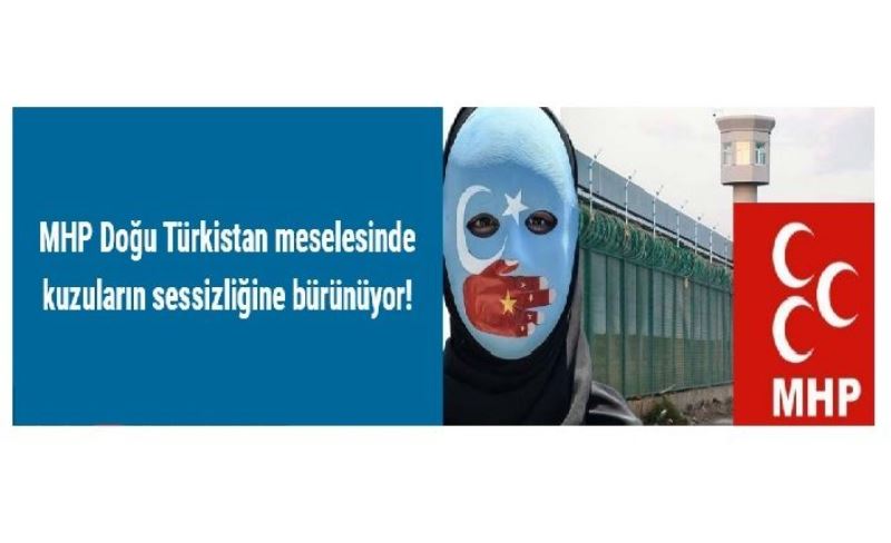 MHP Doğu Türkistan meselesinde kuzuların sessizliğine bürünüyor!