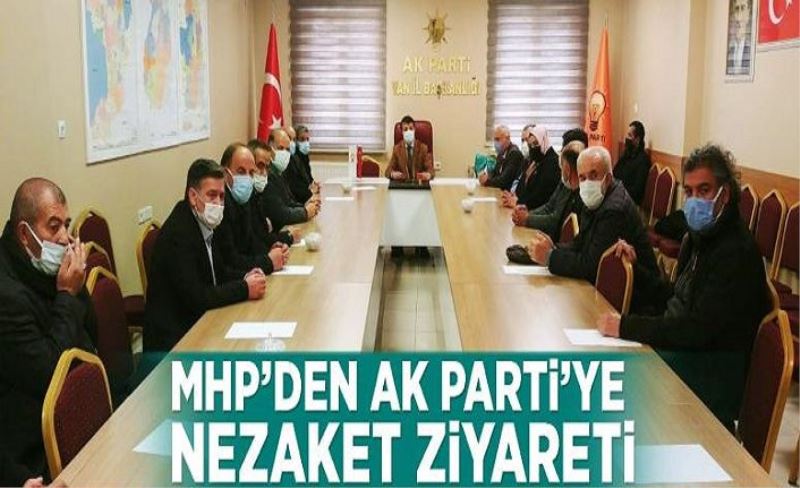 MHP’den AK Parti’ye nezaket ziyareti