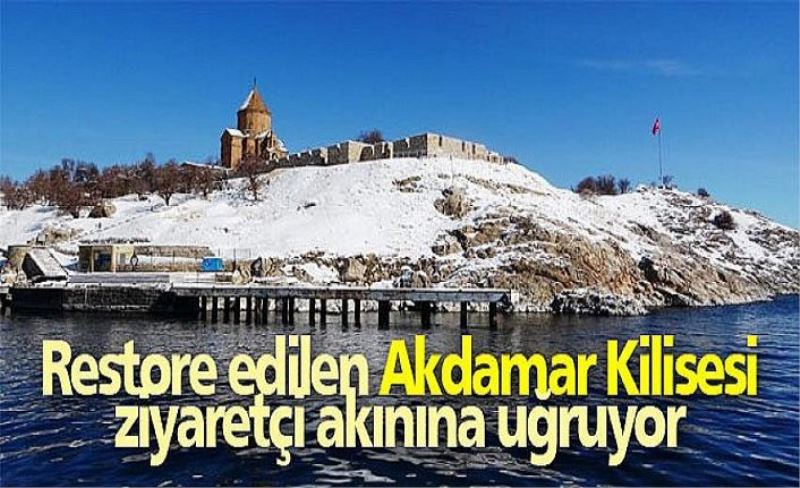 Restore edilen Akdamar Kilisesi ziyaretçi akınına uğruyor