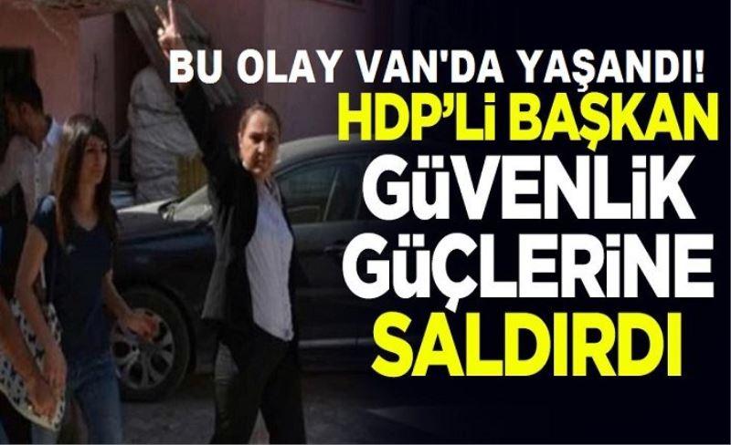 Van Cumhuriyet Başsavcılığı Açıkladı "Çıplak arama" ve "darp" iddiası yalan çıkan HDP’nin Hakkari eski Belediye Başkanı Dilek Hatipoğlu güvenlik güçlerine saldırdı