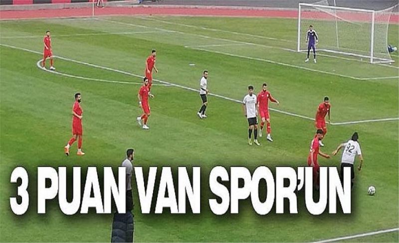 Van Spor, 3 puanla döndü