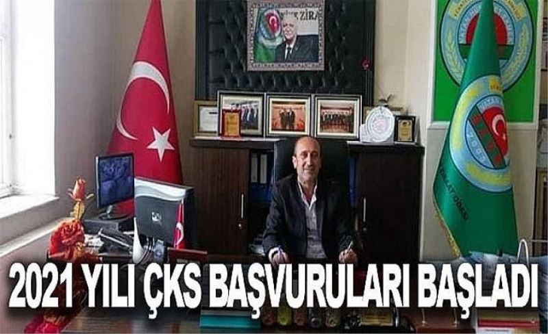 2021 yılı ÇKS başvuruları başladı